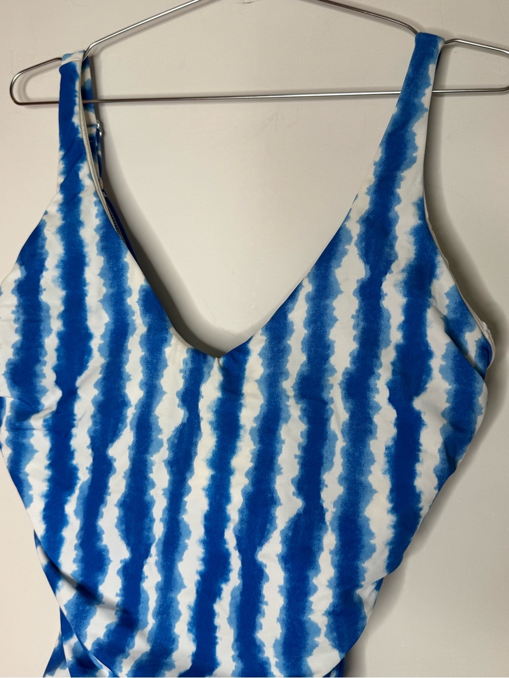 Miracle Suit x Talbots Blockbuster Blue White Size 16 One Piece Summer Beach - Picture 5 of 7